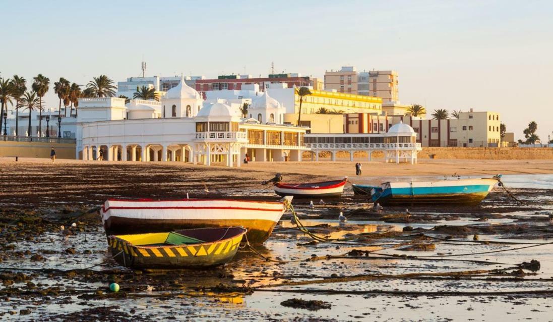 Caleta Beach Cádiz Eksteriør bilde